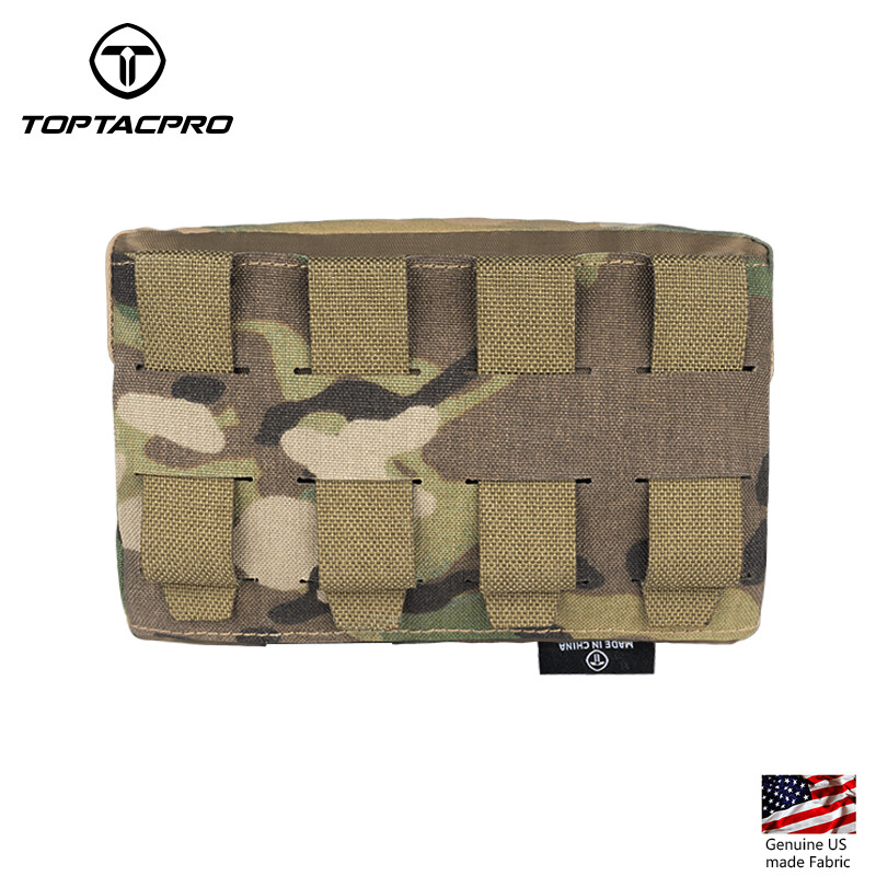 TOPTACPRO Tactical MOLLE Pouch Accessory Pouch Chest Storage Admin Panel Sundry