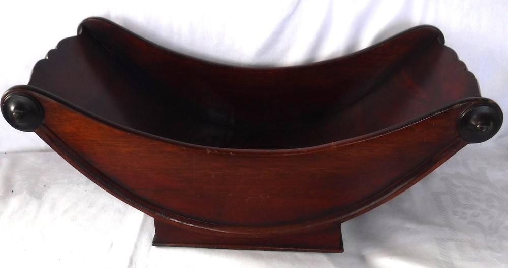 Mahogany Cheese Sleigh Antique Used
