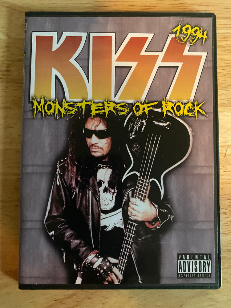 KISS - Live in Santiage 1994 DVD Gene Simmons Paul Stanley Bruce Kulick Carr