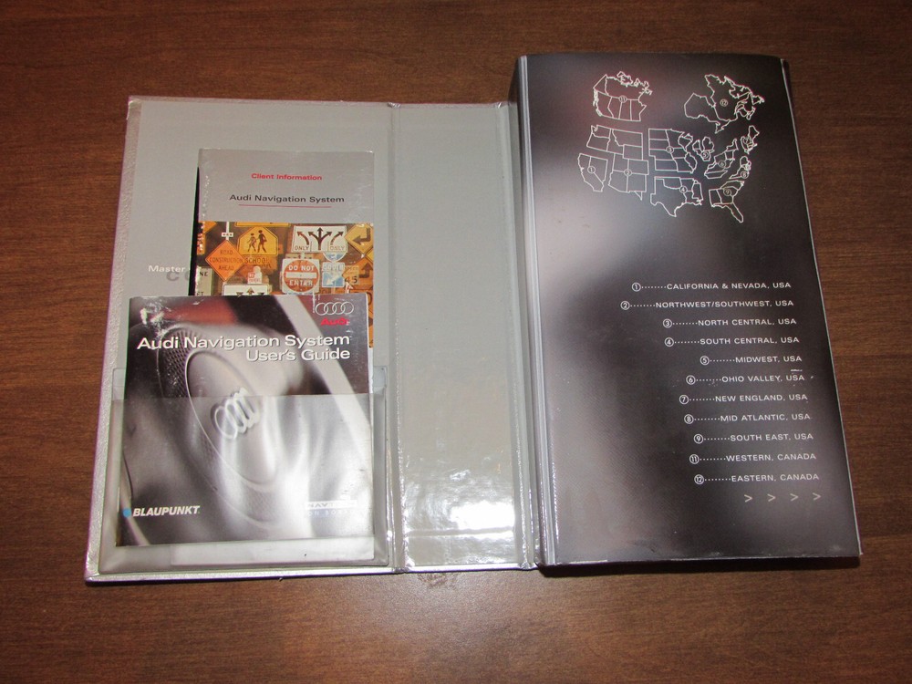 Audi Navigation System DVDs Master Set North America