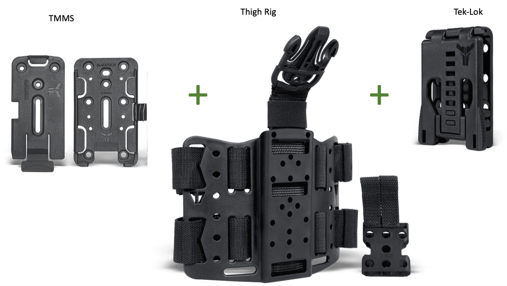 Blade Tech Leg Drop Rig & Receiver and Tek-Lok