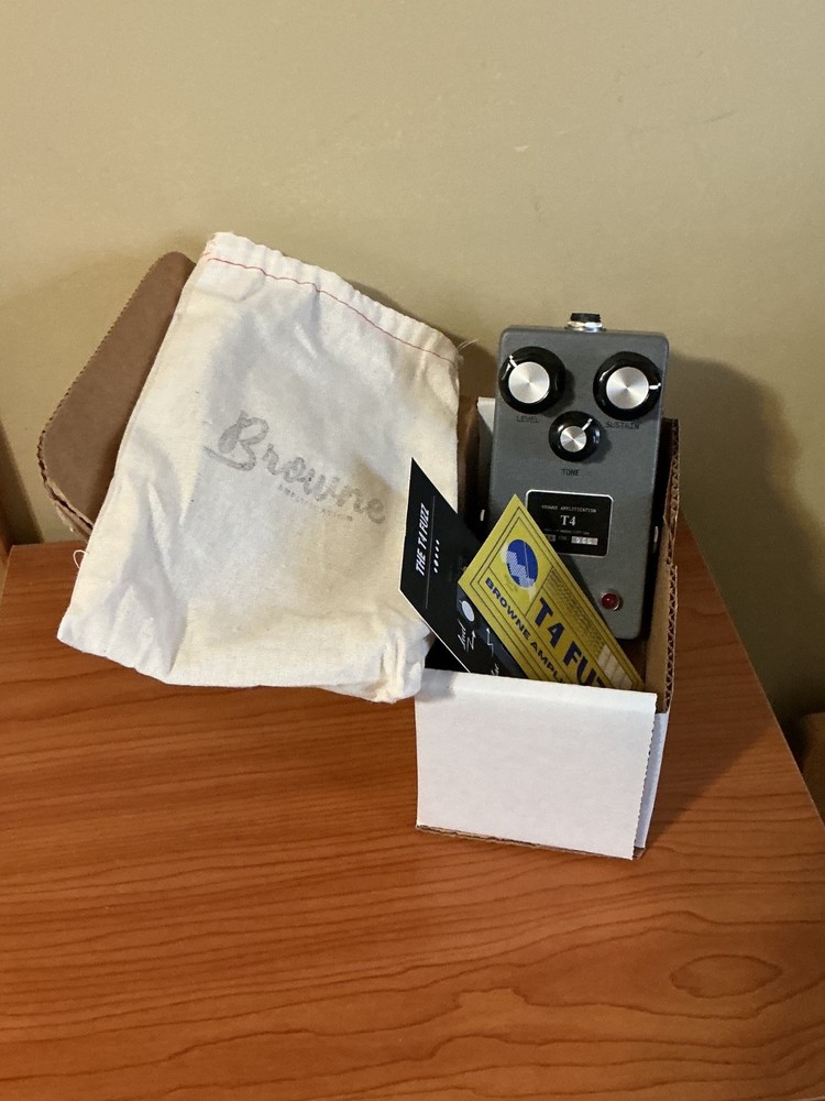 Browne Amplification T4 Fuzz Pedal