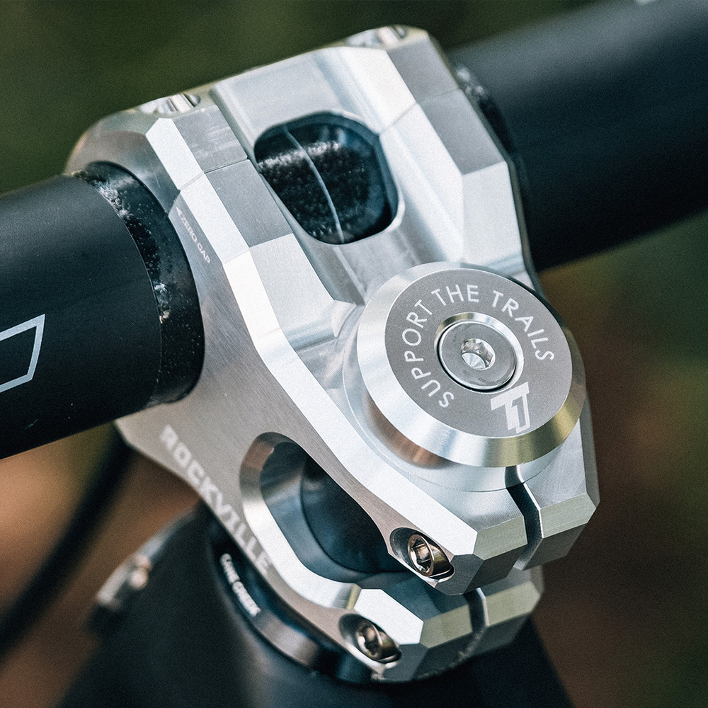 Trail One Components Top Cap & Spacer Kit - Silver (Raw)