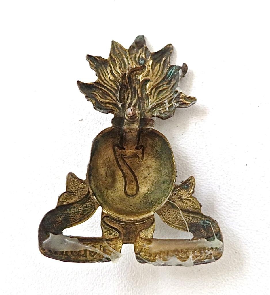 Civil War Union Army NY National Guard 7th Excelsior Brigade Shako Badge