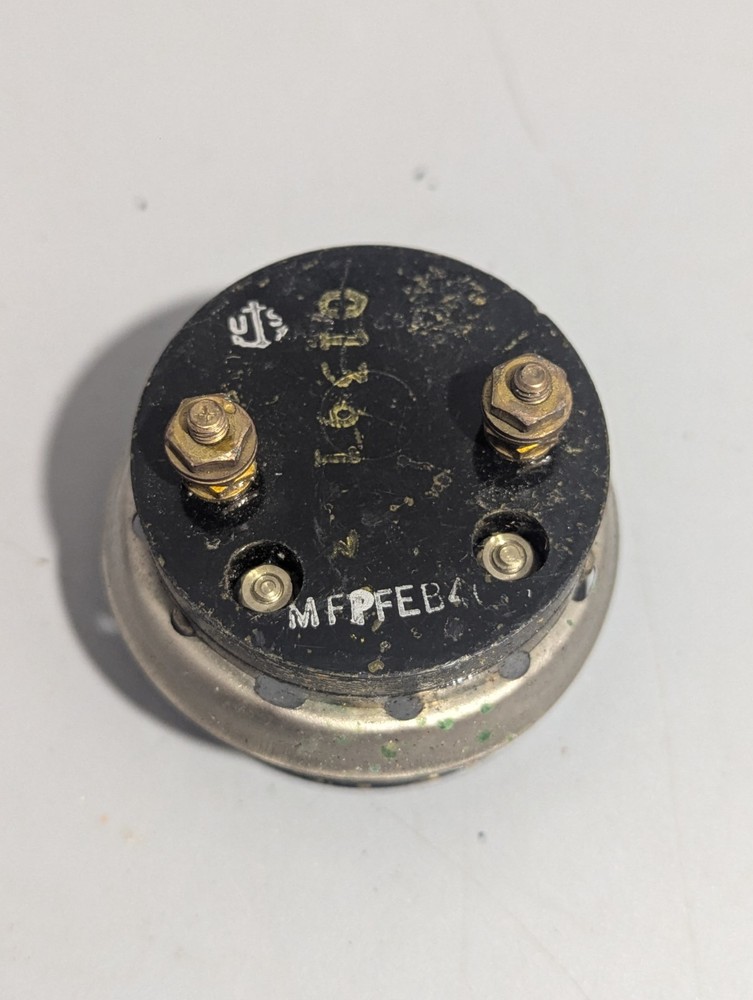 Weston Panel Meter Model 125 Output Level, Volts