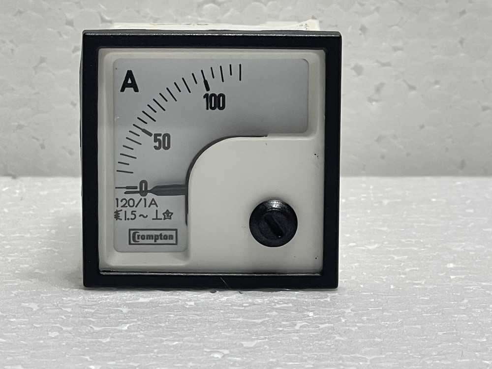 Crompton E242-75AG-SPEC DIN Standard Panel Meters 0/100A