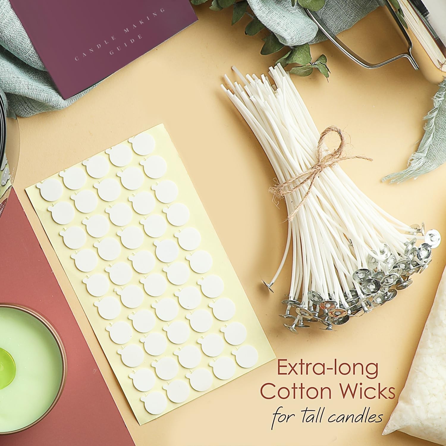 Organic Soy Candle Wax for Candle Making, 10 lbs Natural Candles Making Supplies