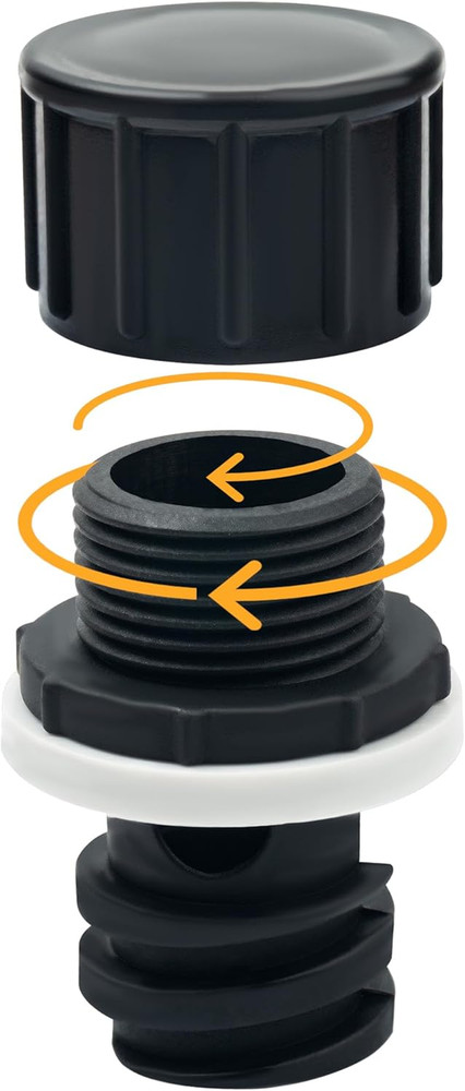 Cooler Drain Plug Hose Connection, Cooler Plug Replacement Compatible with Ye...