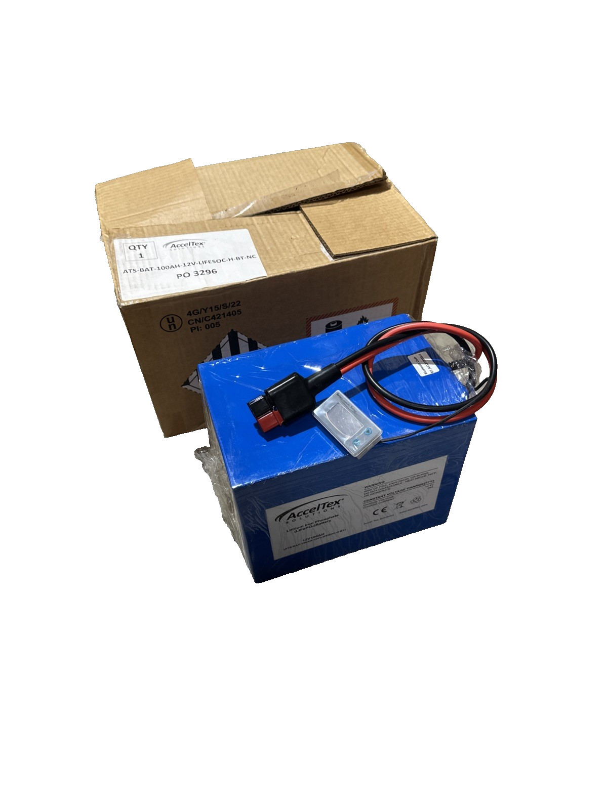 🔴2X ATS-BAT-100AH-12V-LIFESOC-H-BT Heated LiFePO4 Solar RV Battery 12V 100Ah‼️A