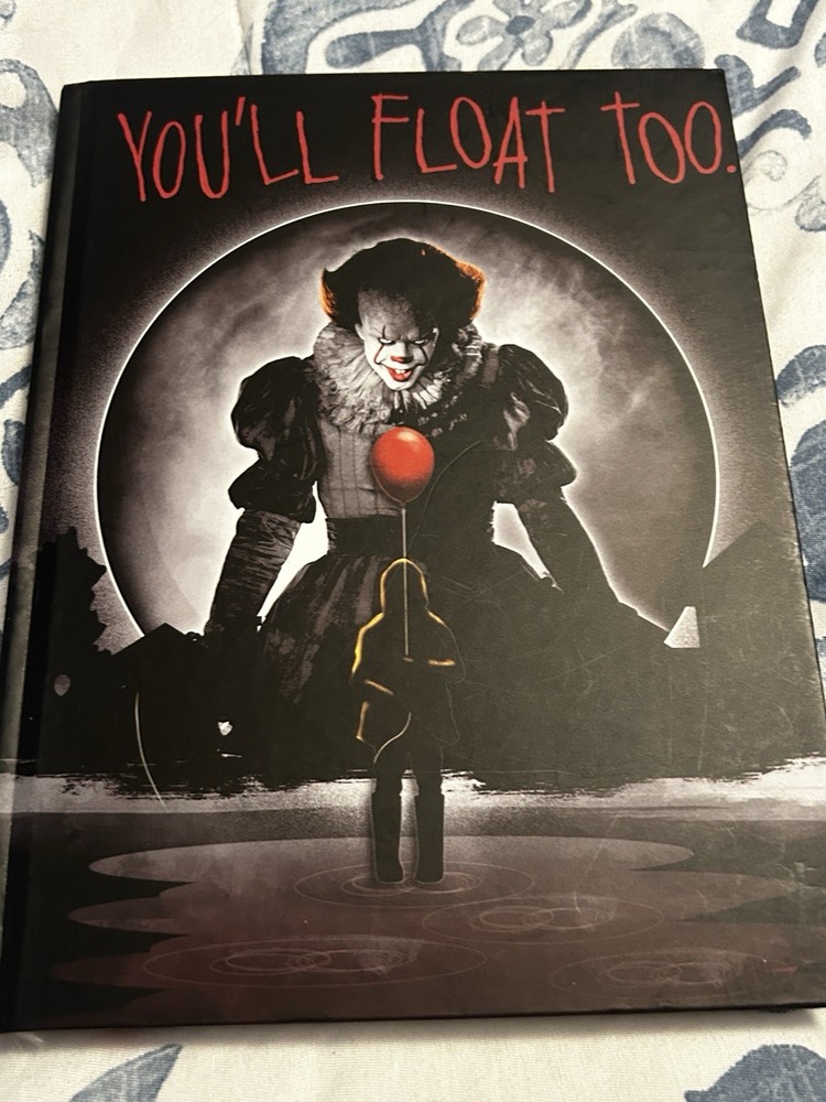 Pennywise Lined Hardcover Notebook/journal.  New “you’ll Float Too”