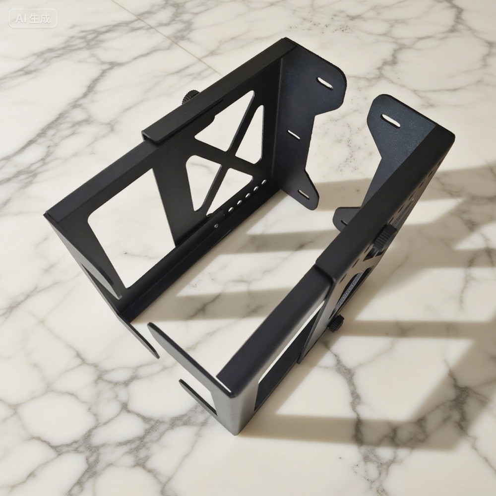 Computer Under Desk Mount Adjustable PC Bracket Adjustable Concealed