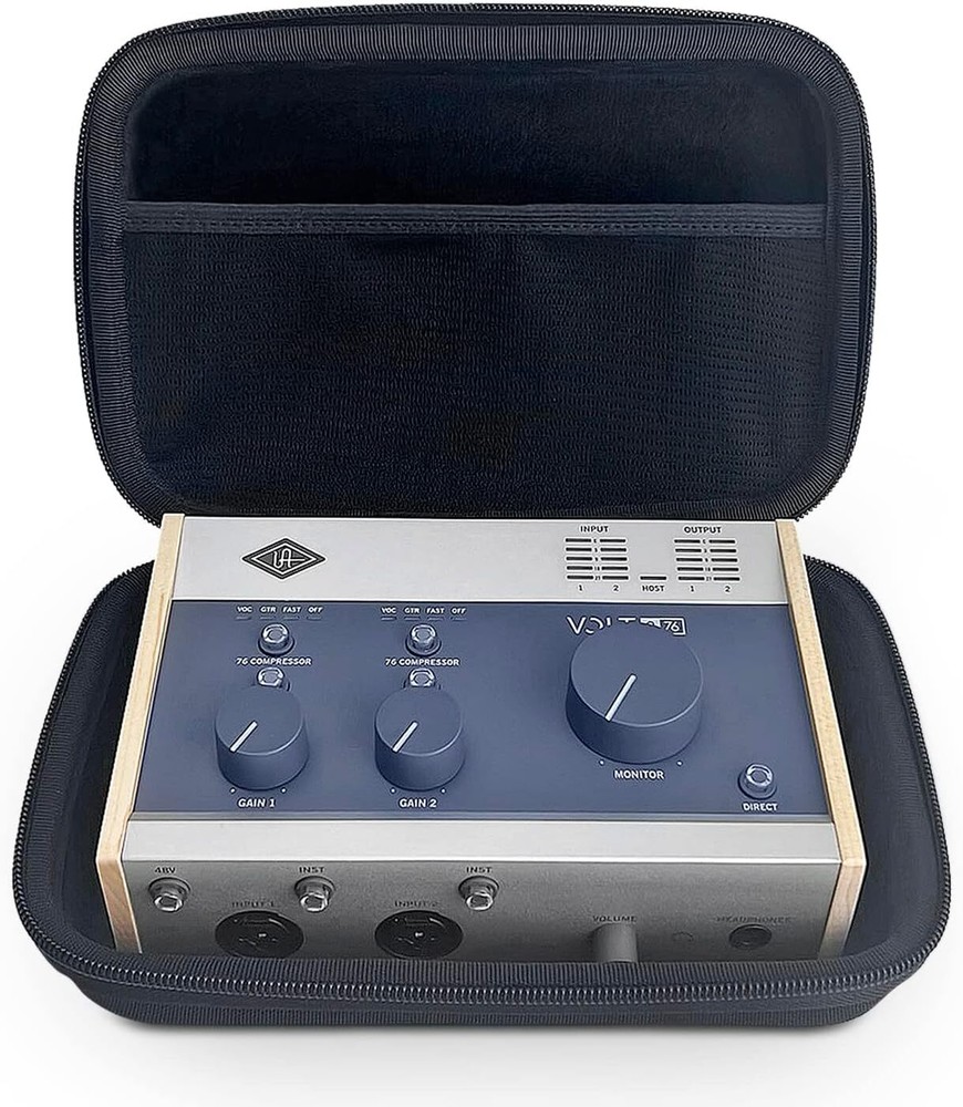 ANALOG CASES Universal Audio Volt 276/176 Case - Custom-Fitted Compact PULSE...