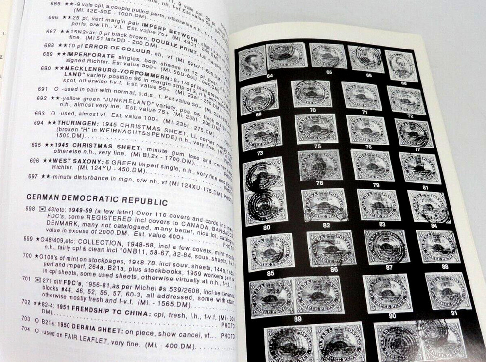 Maresch 1995 Stamp Auction Catalog Canada Small Large Queens Jubilee Foreign