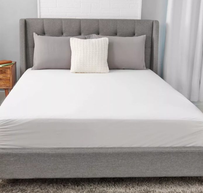 NEW Allerease Maximum Protection Zippered Mattress Protector Size Full