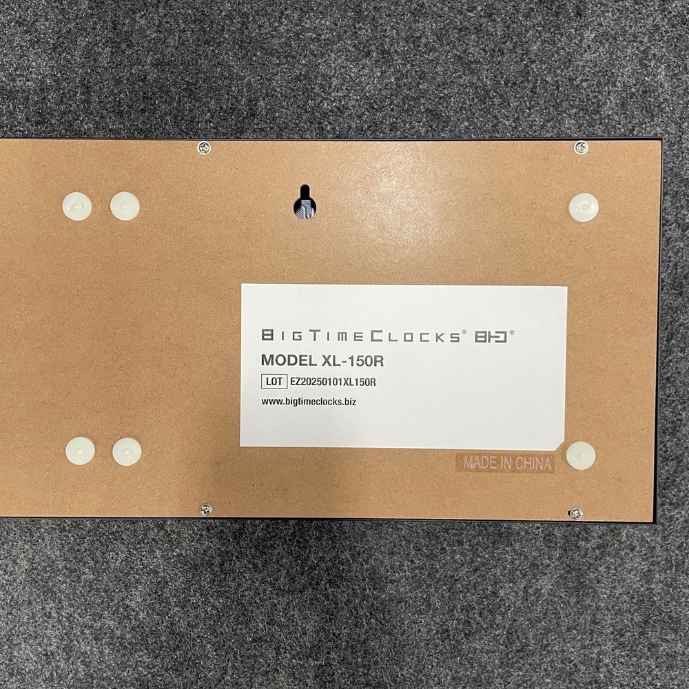 BIGTIMECLOCKS XL-150R Large Digital Wall Clock with Remote Control*