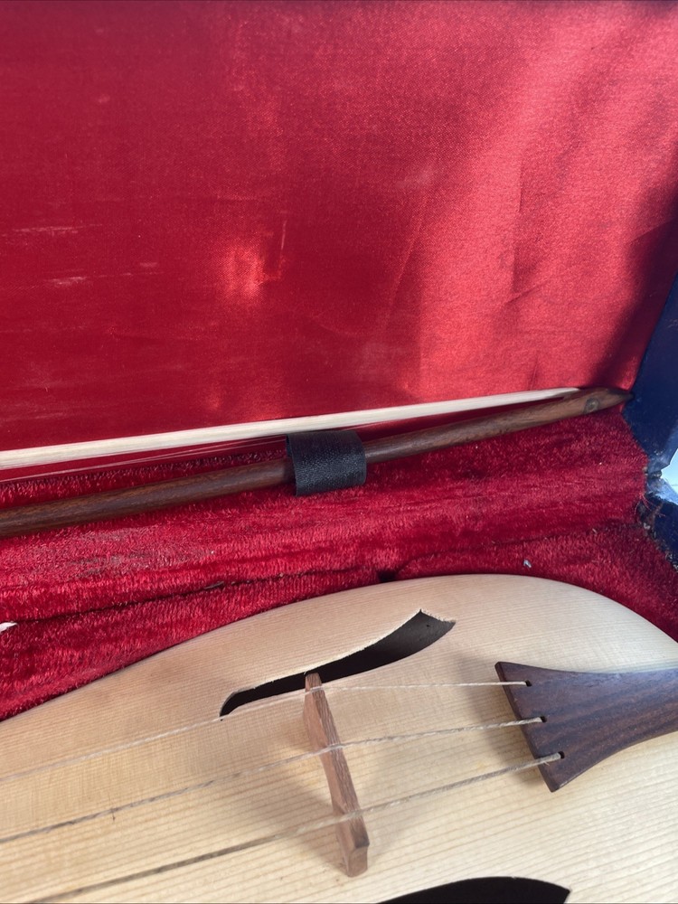 ROOSEBECK 3-STRING REBEC w/ BOW & HARD CASE