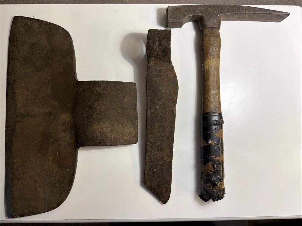 Antique Mining Masonry Tools