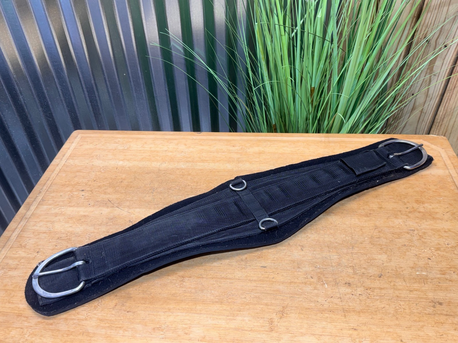 Black Neoprene Roper Style Western Saddle Cinch ~ Size 32