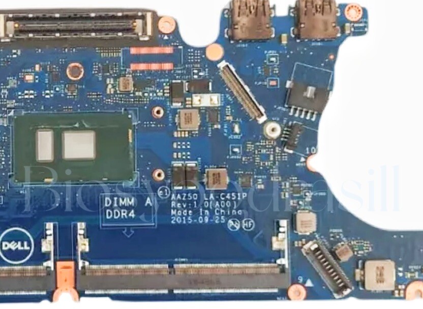 DELL LATITUDE E7470, E7270, E5570, E5470, E5270, ADMIN NO PASSWORD BIOS CHIP