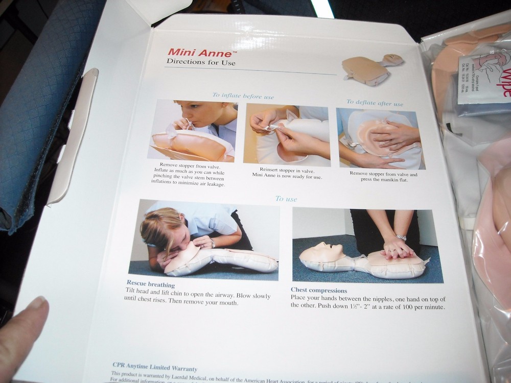 american Heart association never used CPR anytime personal learning program