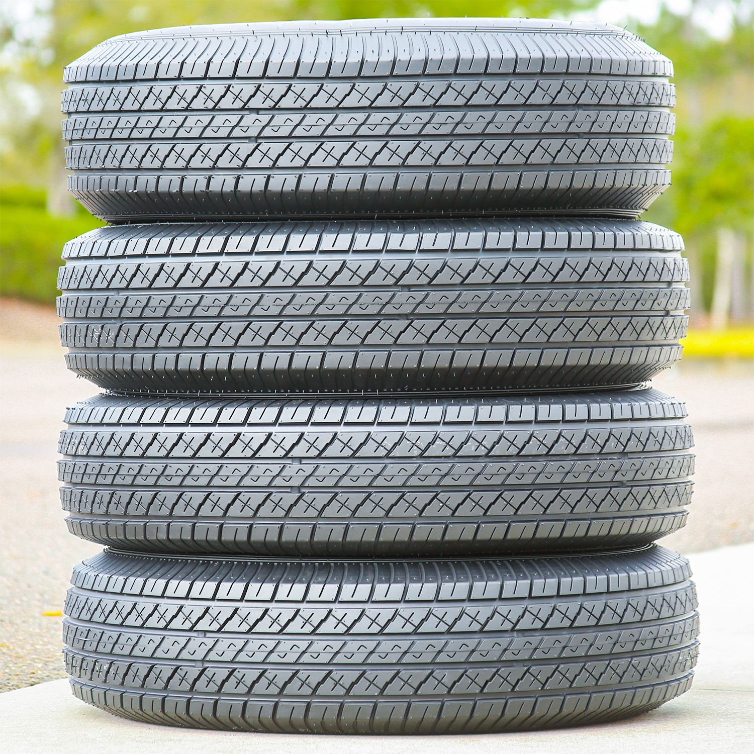 2 Tires Transeagle TE898 ST 205/75D14 Load C 6 Ply Trailer