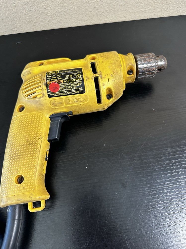 Dewalt DW101 3/8 VSR Drill With Chuck Tested