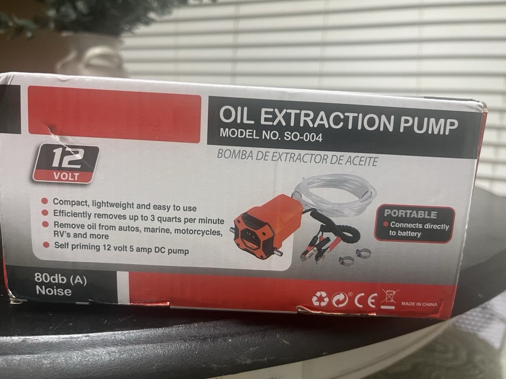 12v Oil Analysis Sampling Pump for Accurate Engine Oil Extraction