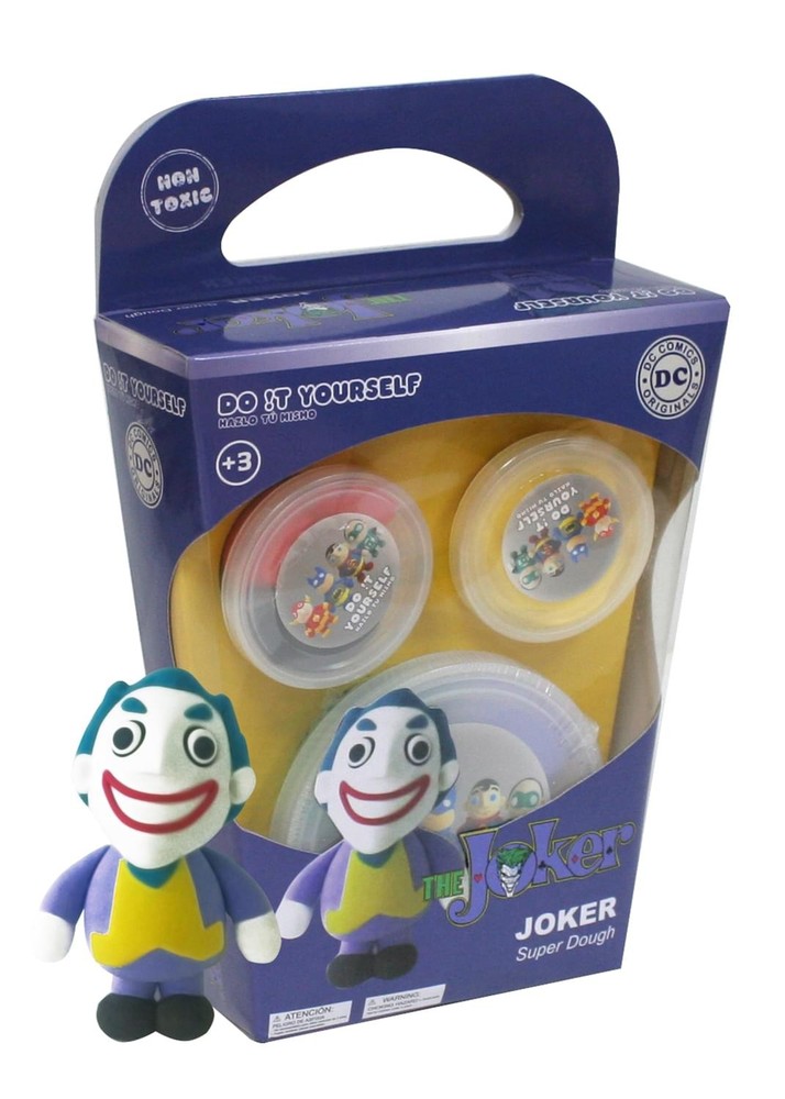 DC Comics Do-It-Yourself Super Dough Modeling Set | The Joker