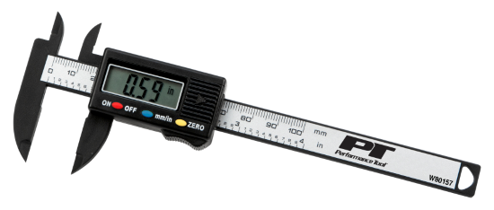 Performance Tool W80157 Electronic Digital Caliper with Extra Large LCD Screen