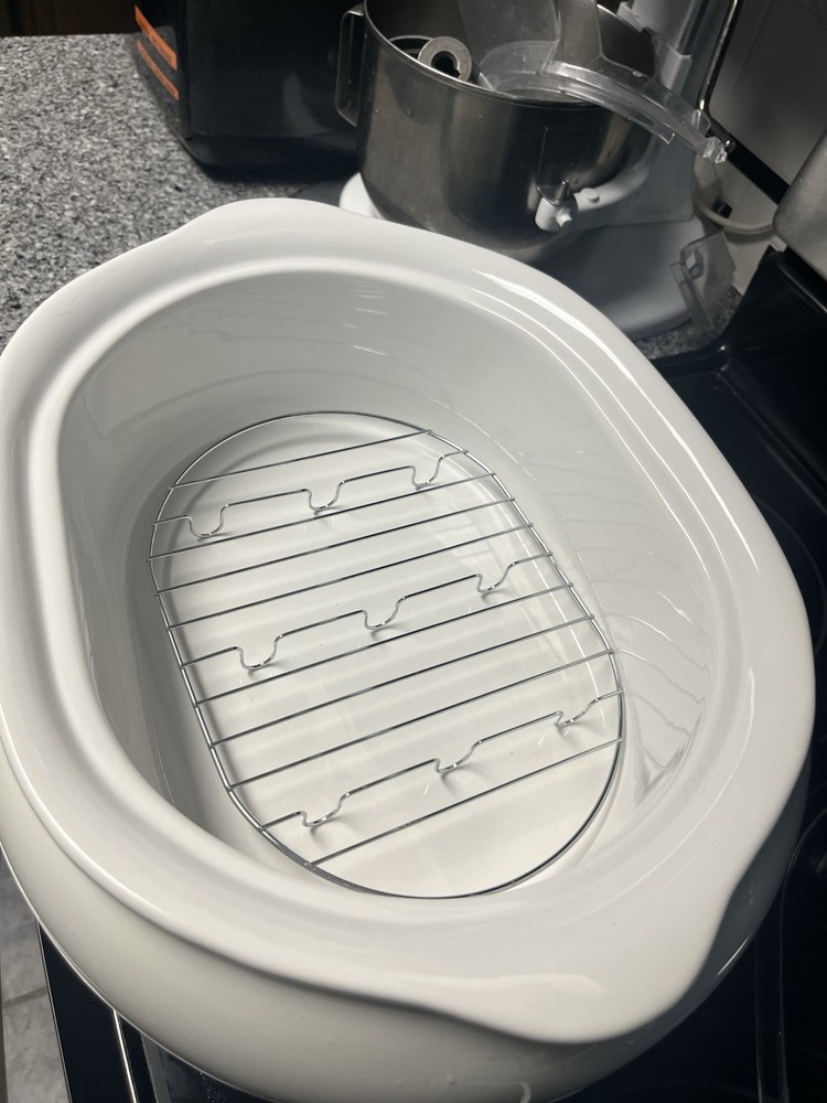 CorningWare SC-6 Electric 6 Quart Digital Programmable Crock Pot Slow Cooker EXC