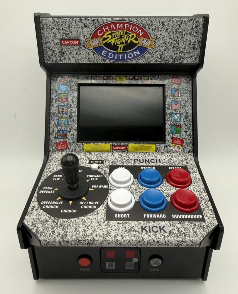 My Arcade Capcom Street Fighter II Champion Ed. Micro Player Retro Arcade