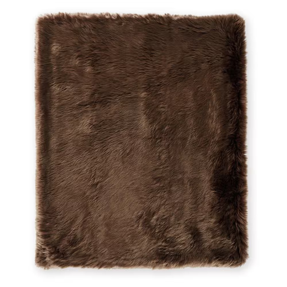 Bellethrone Brown Acrylic/Polyester Throw