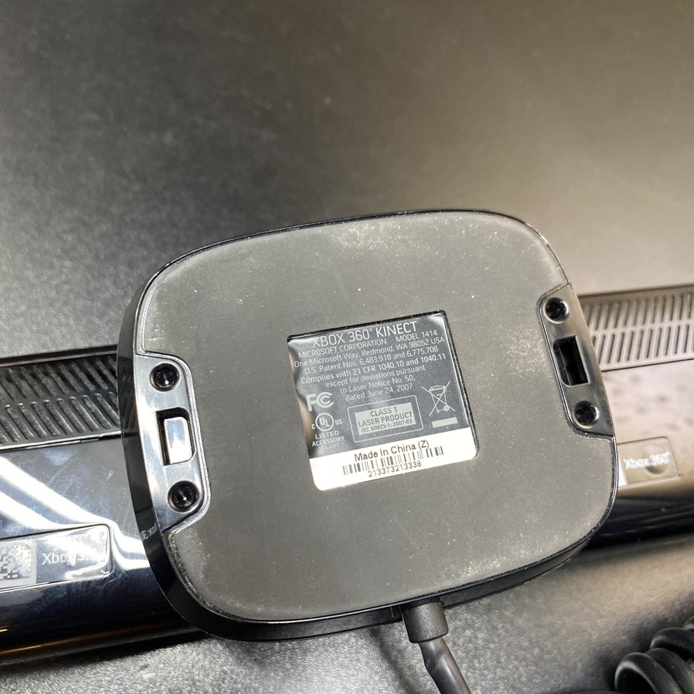 Microsoft 1414 Xbox 360 Kinect Sensor Bar Only - Black - Tested