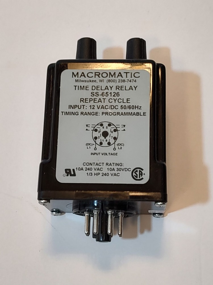 Macromatic Time Delay Relay SS-65126