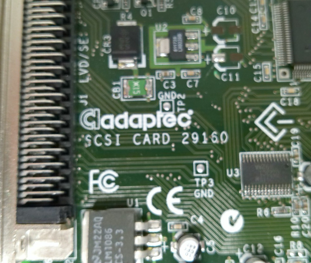 Adaptec 29160 SCSI Controller Card 1809606-04