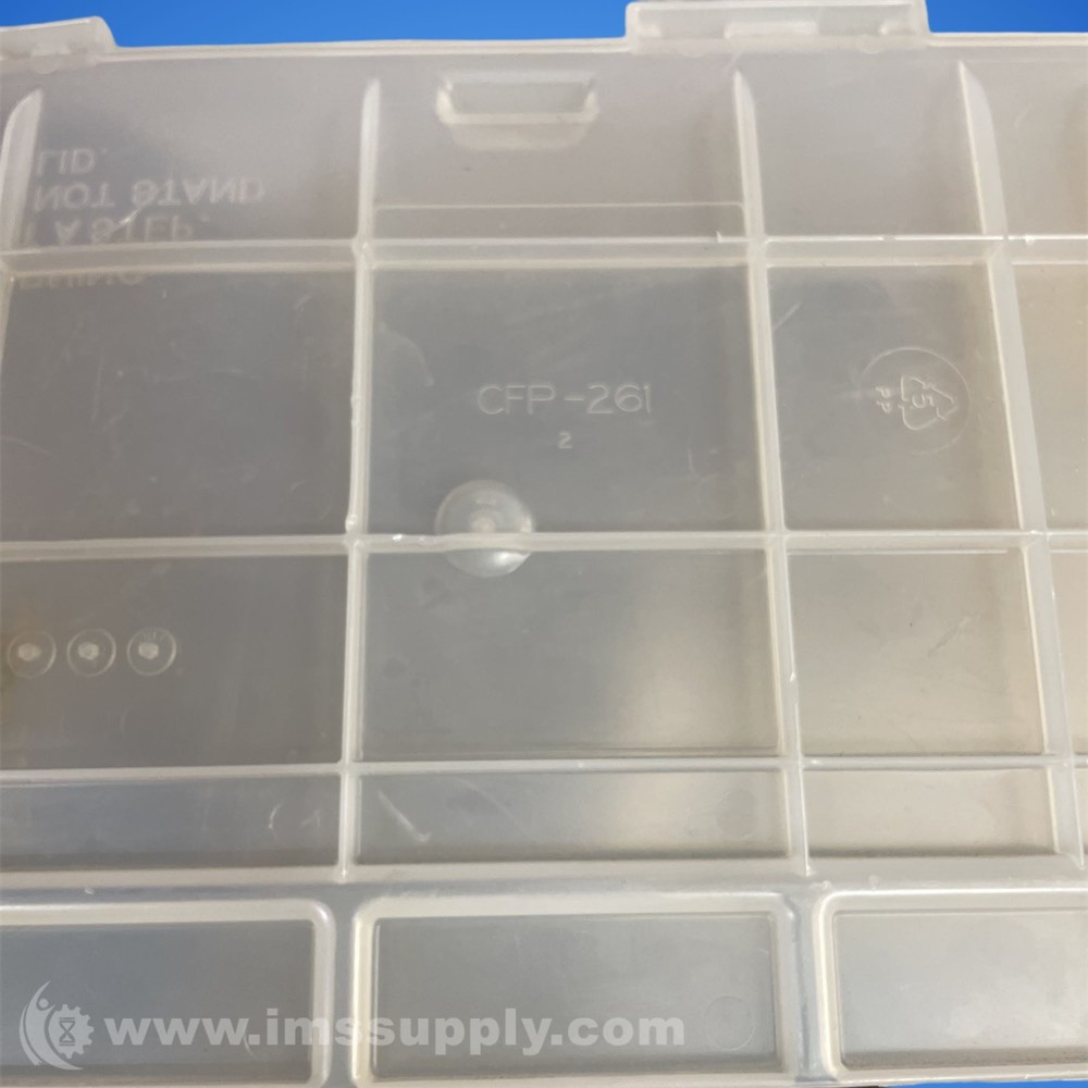 Uline CFP-261 Plastic Container FNIP