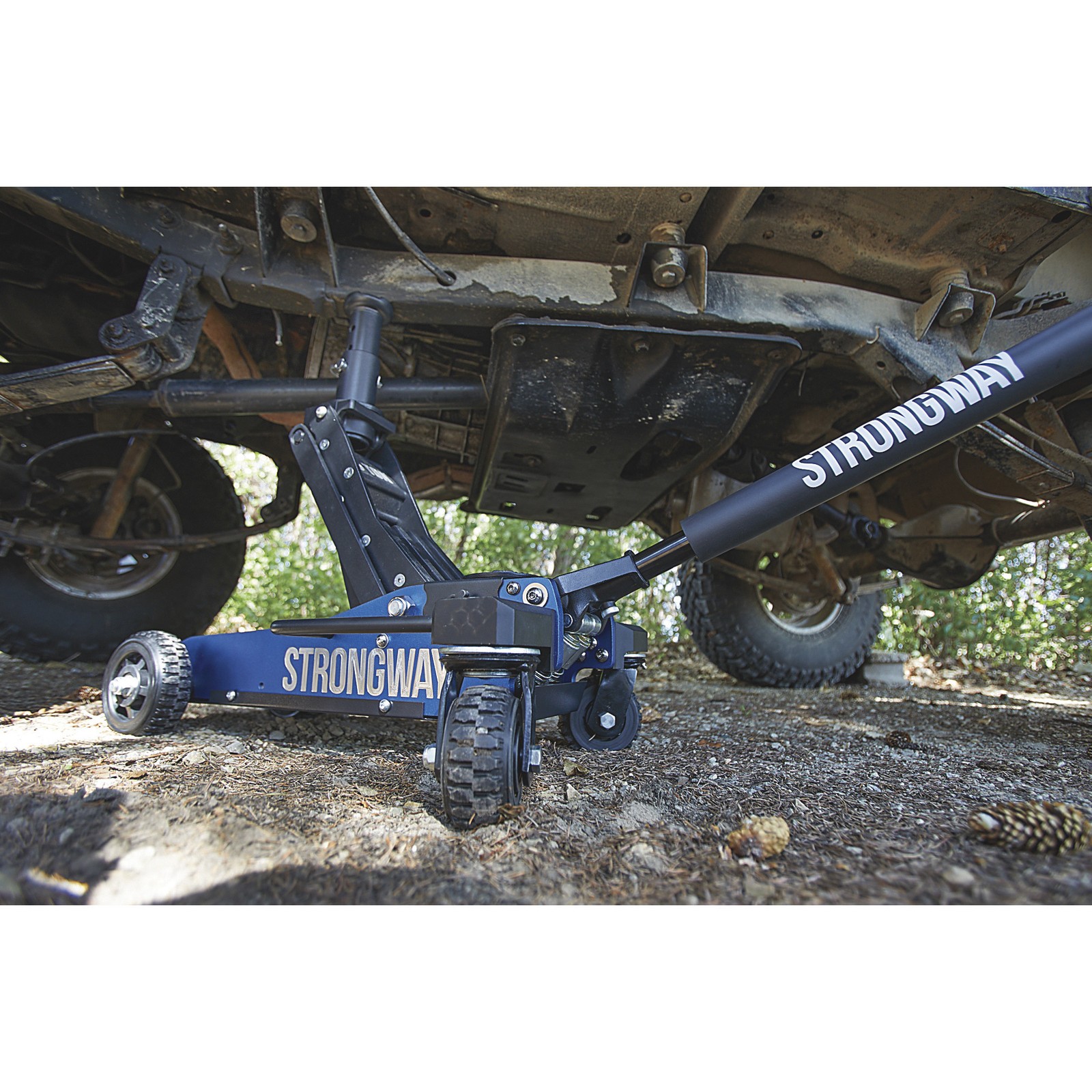 Strongway Off-Road Jack, 3-Ton Capacity, 29in. Lift Height, Aluminum,