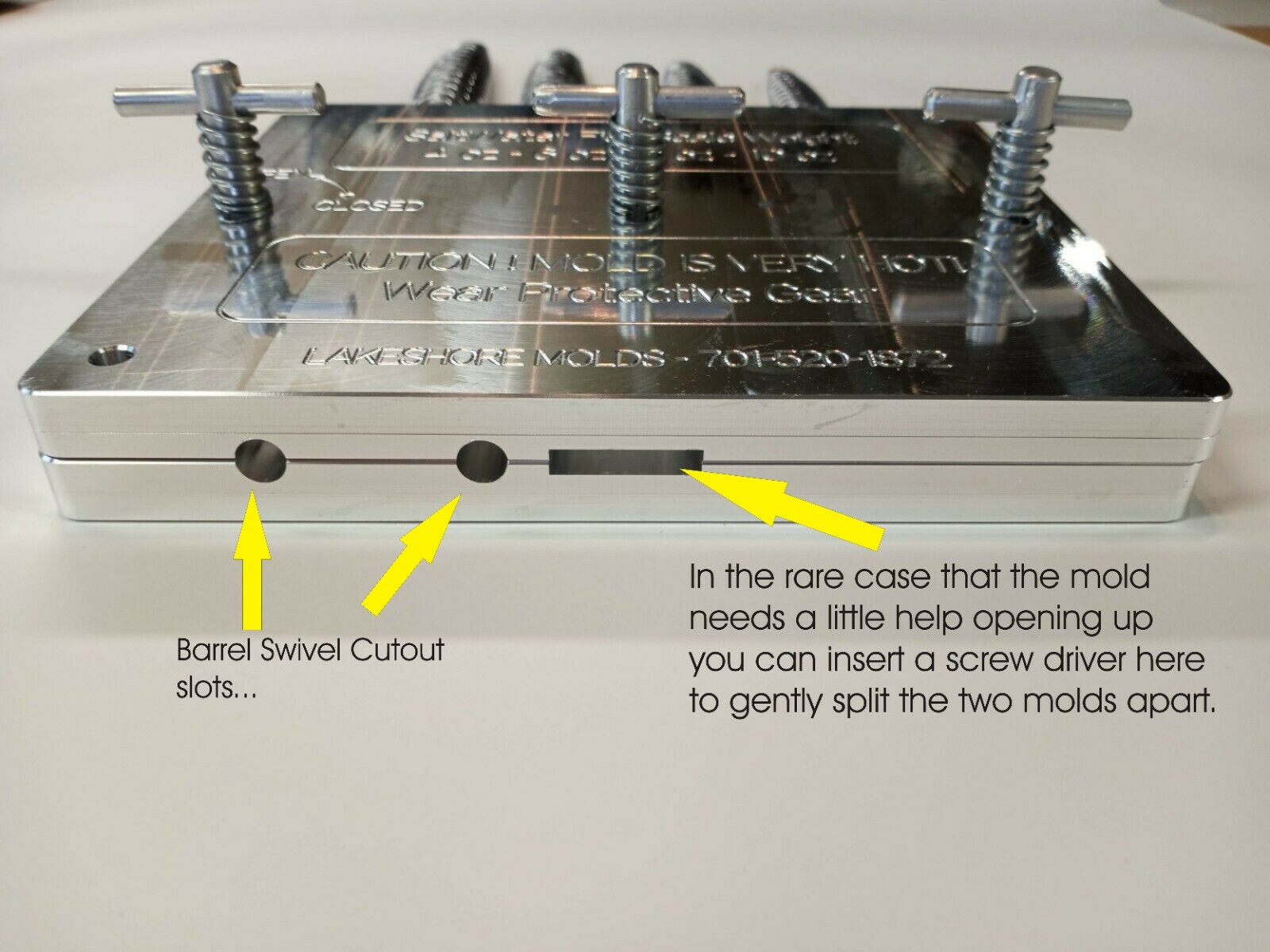 Saltwater Jigging Spoon Mold with Fish Scale Texture Aluminum CNC Machined