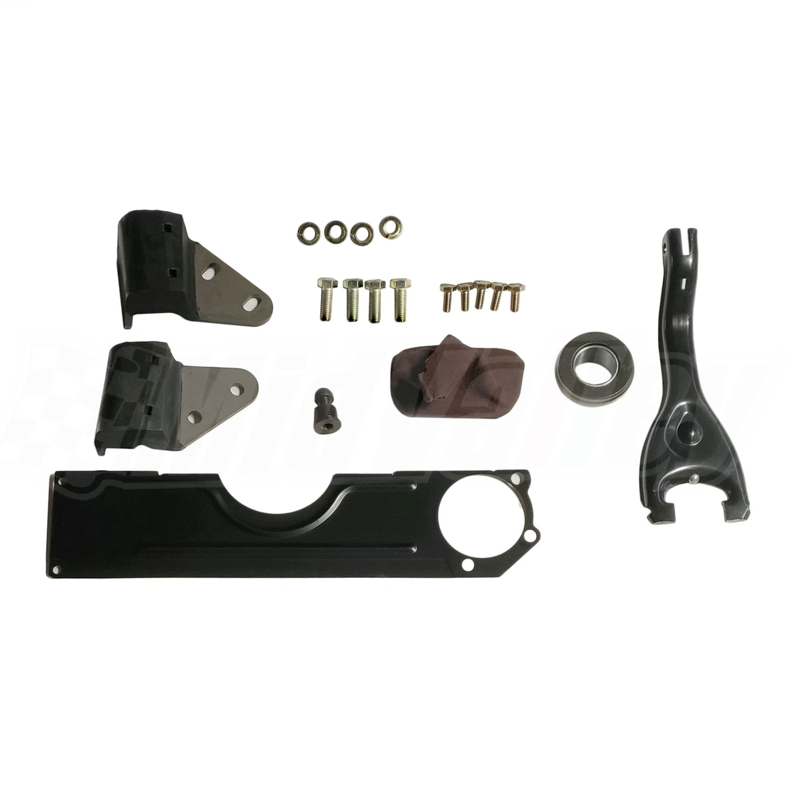 Bellhousing with Clutch Fork Inspection Cover for 1955-59 Chevy 3733365 Manual