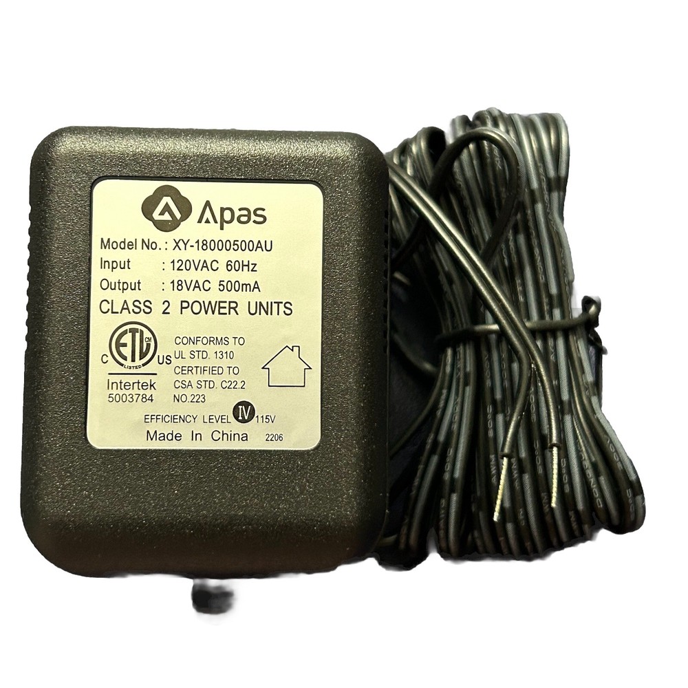 Universal Design Ring Doorbell Transformer 18VAC 500mA