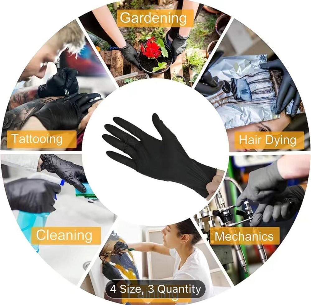 X-large Disposable Rubber Gloves