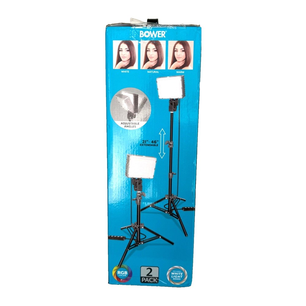 BOWER® RGB LED Light Kit, 2 Pack