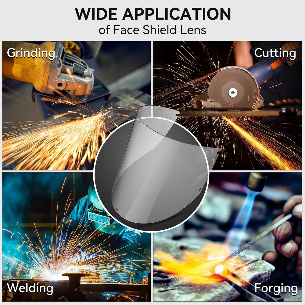 Replacement Window Compatible with Jackson Safety MAXVIEW Premium Face Shield...