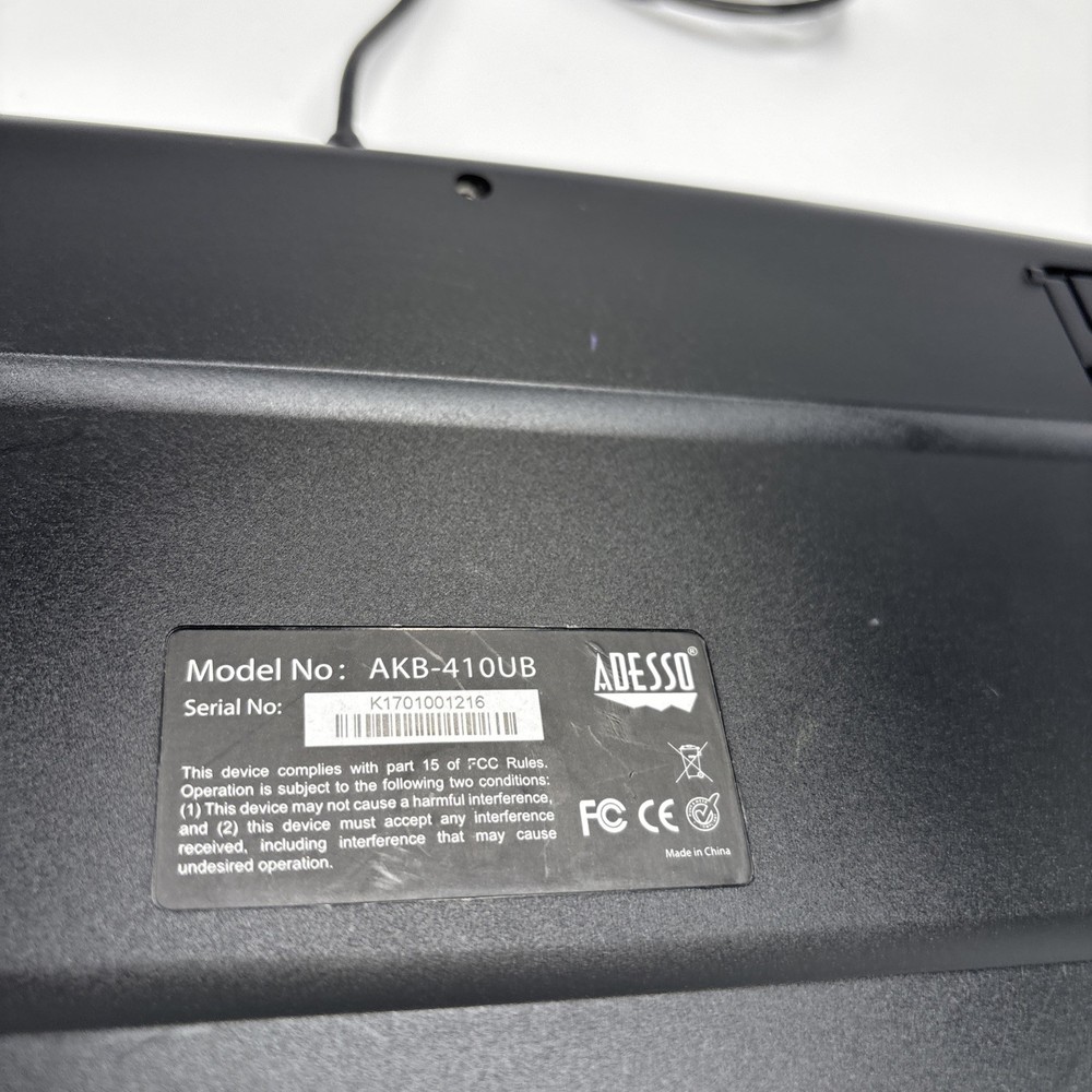 Adesso USB Mini Keyboard with Touchpad Adesso AKB-410UB
