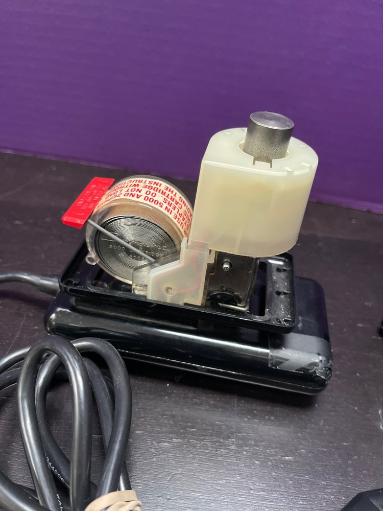 Vintage Swingline 5000 Electric Stapler Heavy Duty White