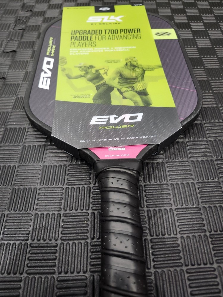 New Selkirk SLK EVO Power Max Paddle - No Plastic Packaging Wrap On Handle