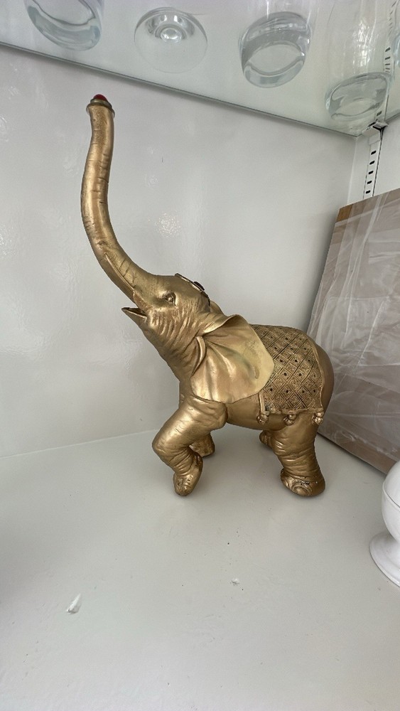 Elephant Swarovski Cake Plate
