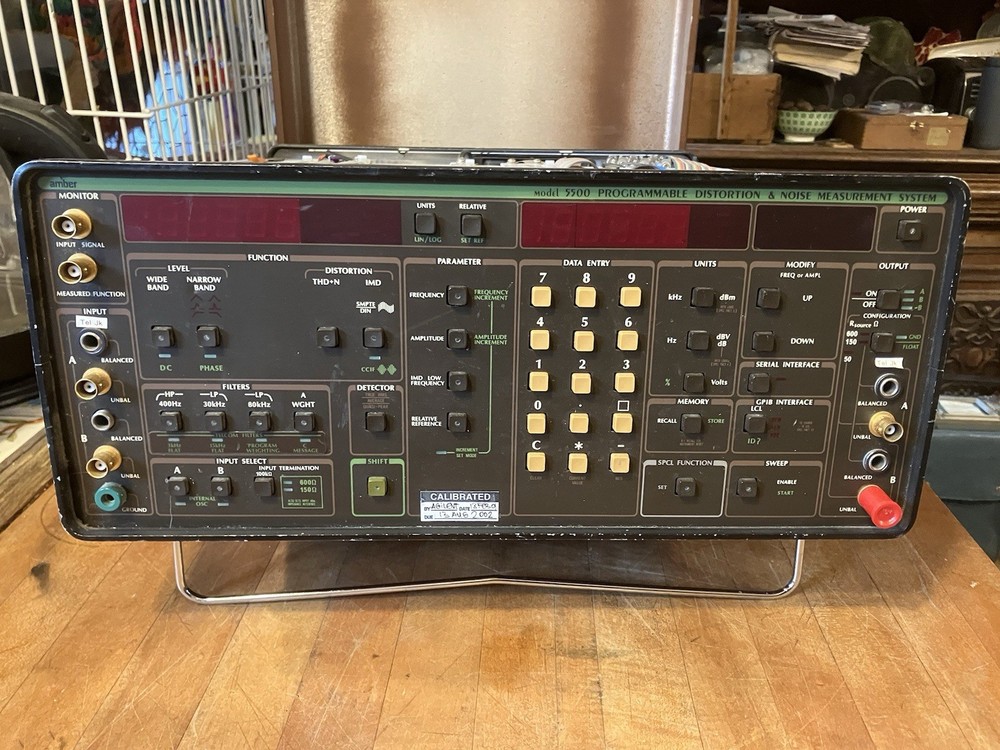 Amber Electro 5500 Audio Programmable Distortion & Noise THD Measurement System