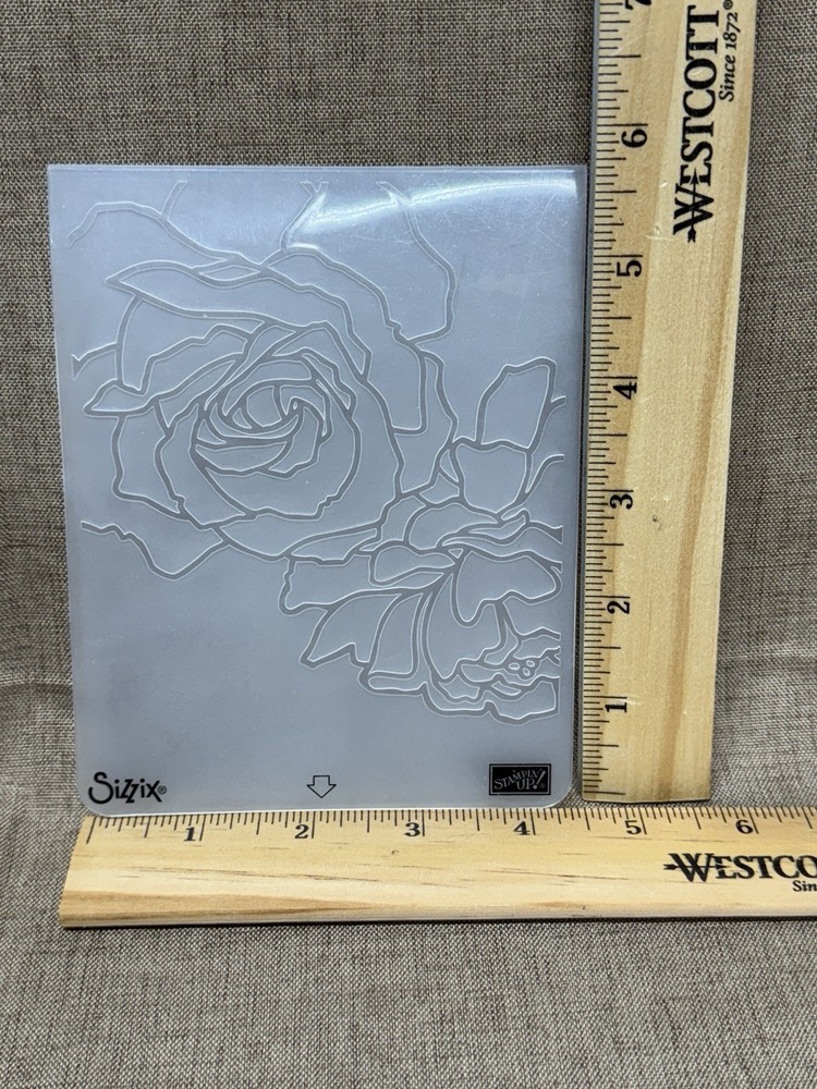 Stampin’ Up! Sizzix Emboss Folder - Manhattan Flower Rose
