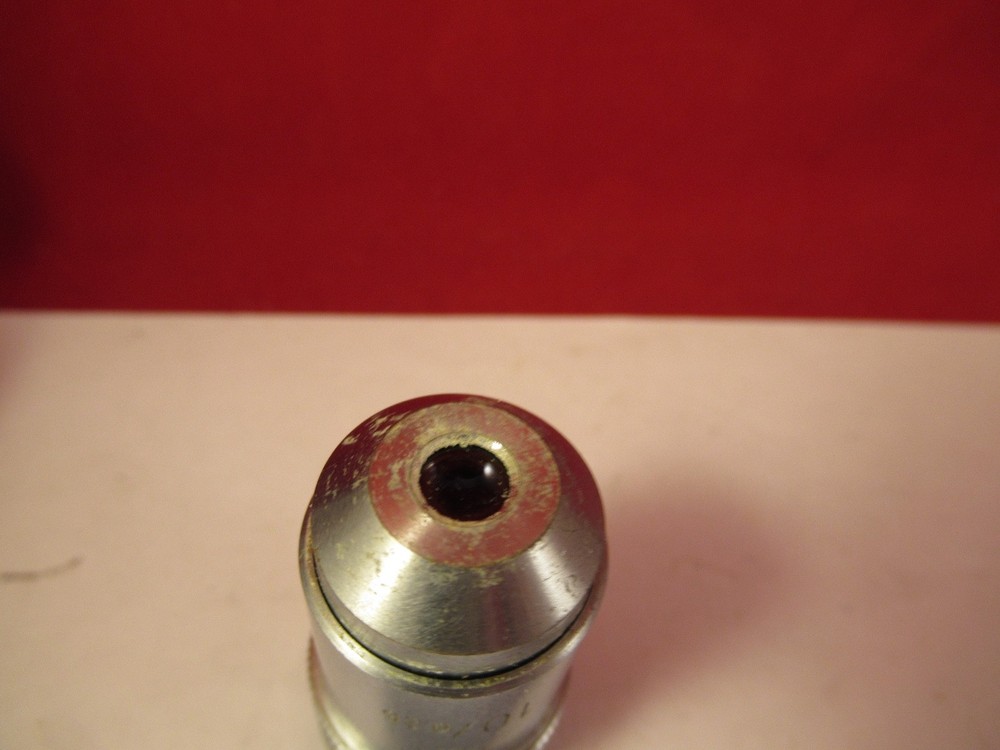 LEITZ GERMANY OBJECTIVE 10X /170 MICROSCOPE PART OPTICS AS PICTURED &75-B-15